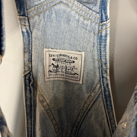 LEVI'S® Apron Straight Leg Overalls - Picture 7 of 10